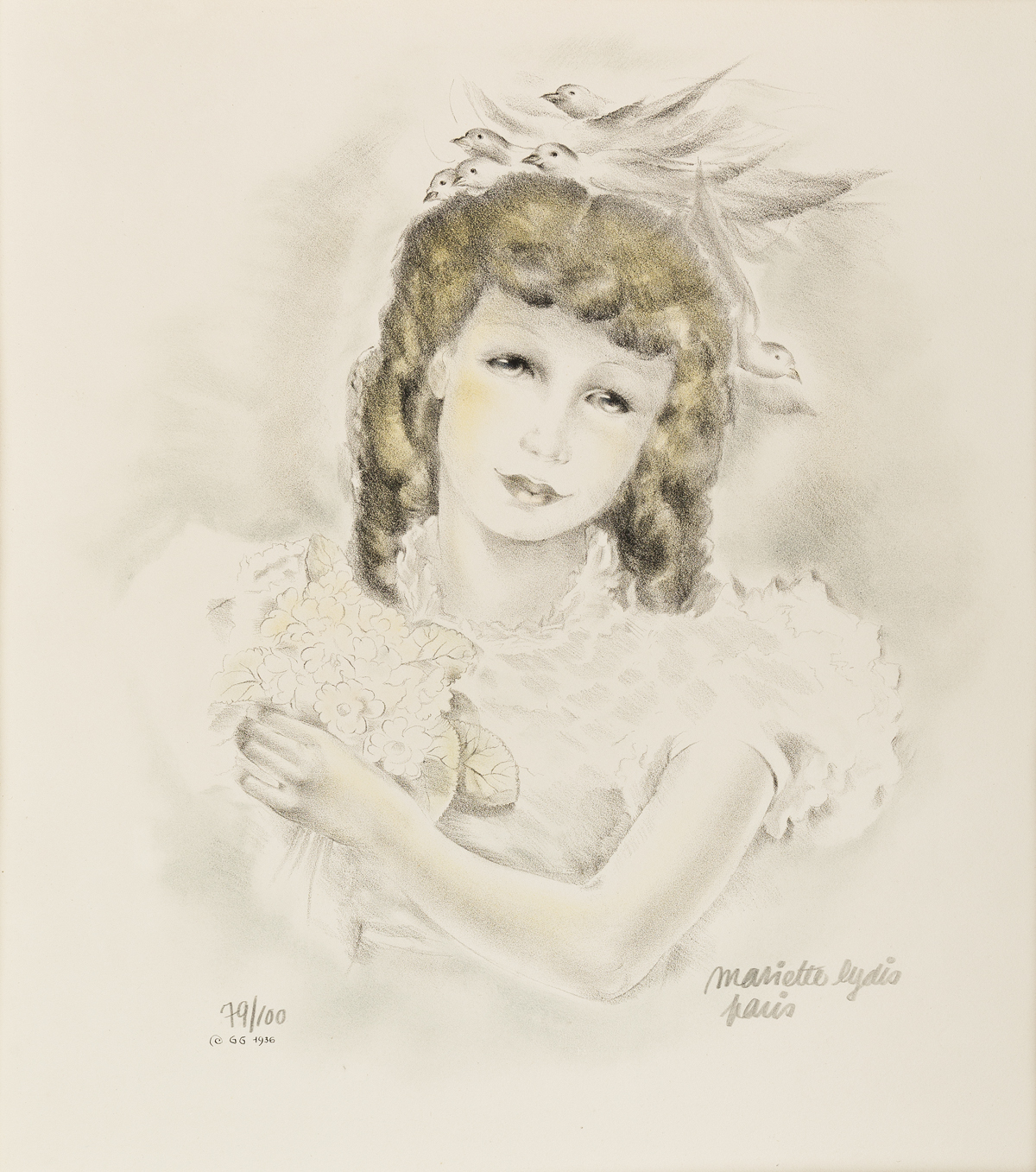 MARIETTE LYDIS (1887-1970) Two prints.